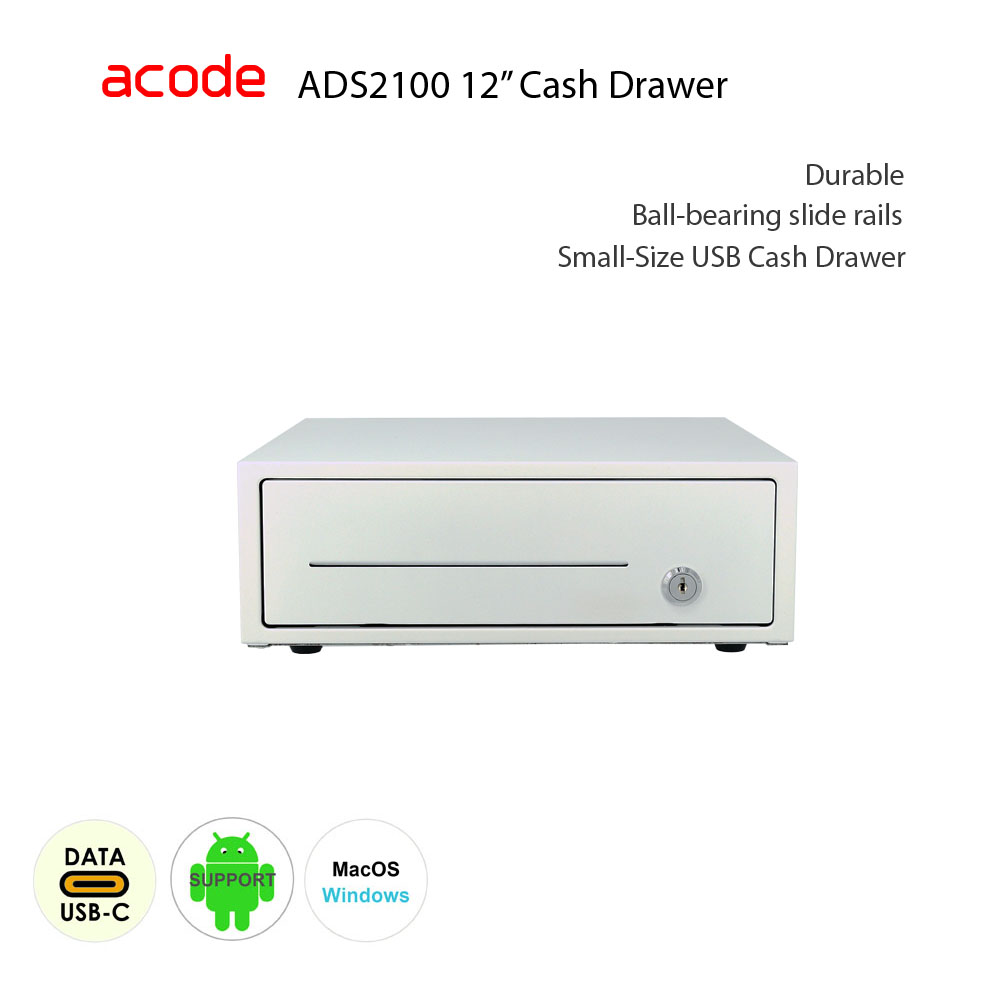 ADS2108 Small Size 12 inch USB Interface Cash Drawer