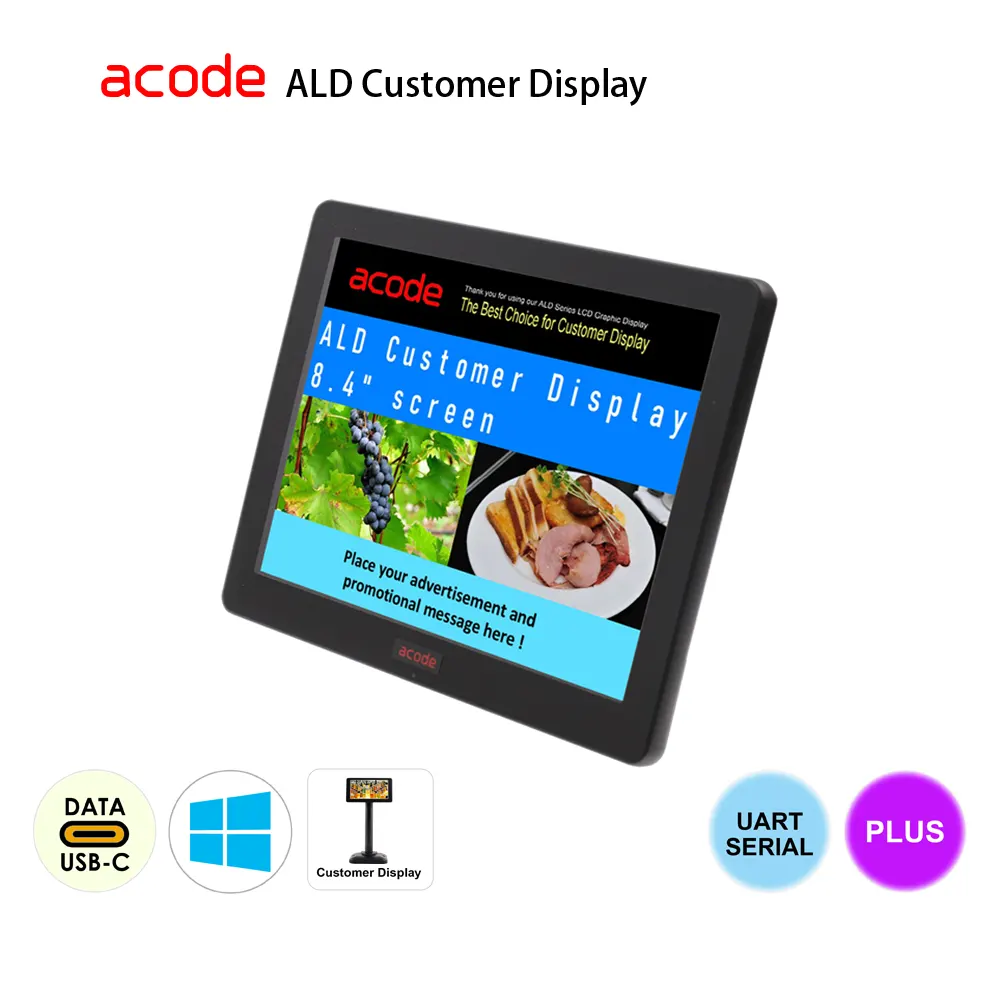 ALD-VP Multimedia LCD Customer Display