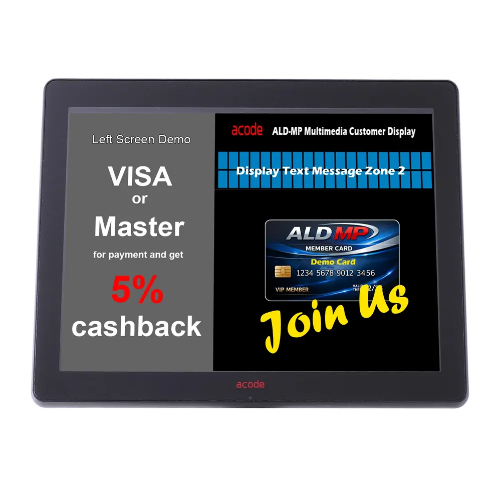 ALD-MP Multimedia LCD Customer Display - Image 2