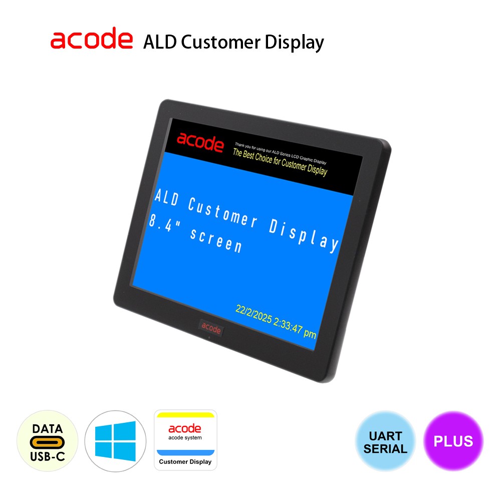 ALD-BP Multimedia LCD Customer Display