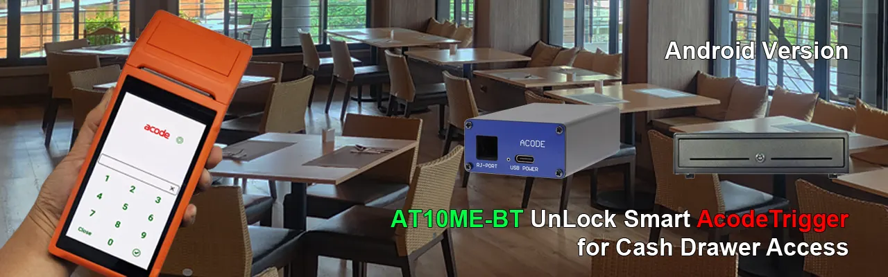AT10ME-BT UnLock Smart USB Cash Drawer Trigger