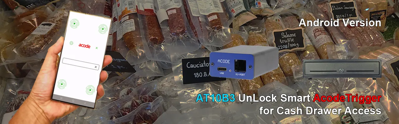 AT10B3 UnLock Smart USB Cash Drawer Trigger