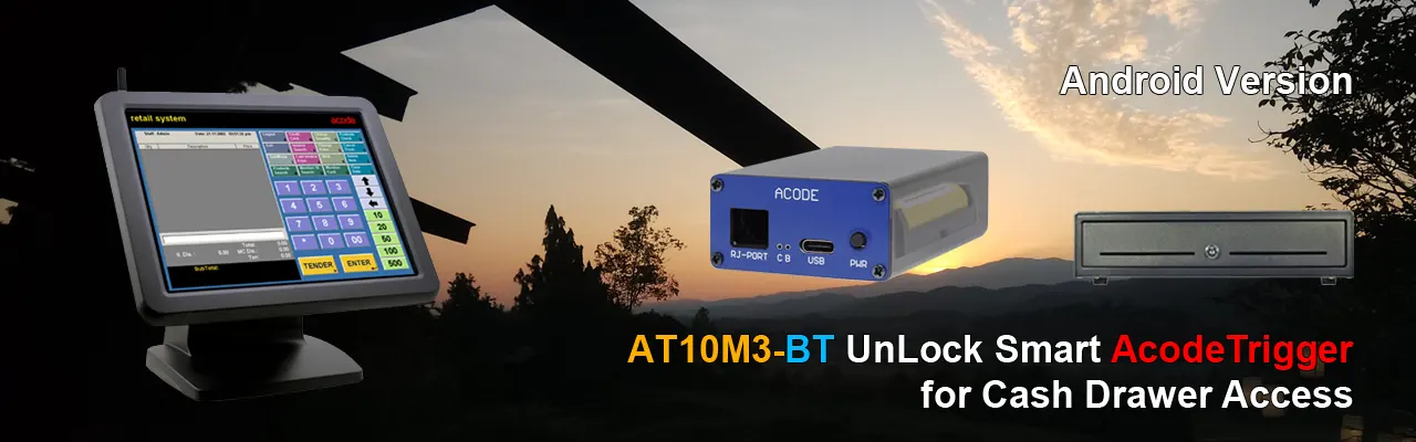 AT10M3-BT UnLock Smart USB Cash Drawer Trigger