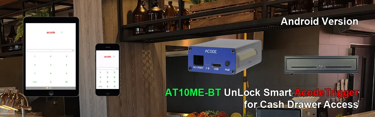 AT10M3-BT UnLock Smart USB Cash Drawer Trigger