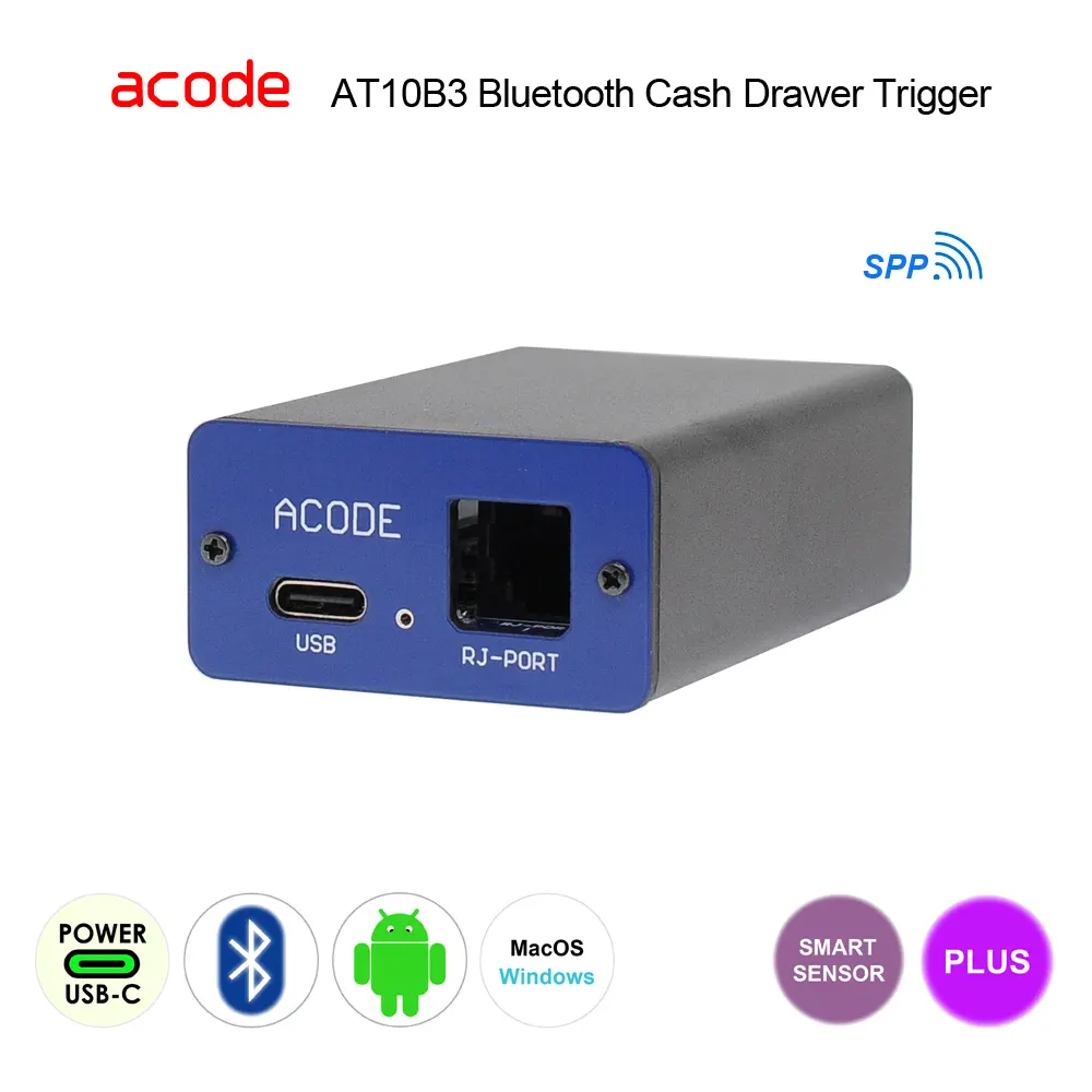 AT10B3 Bluetooth Cash Drawer Trigger with (Code-Trigger)