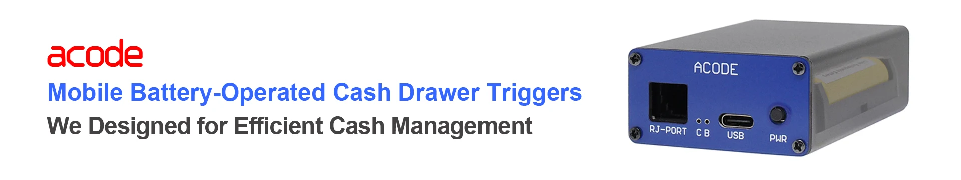 Acode Mobile Cash Drawer Trigger Series